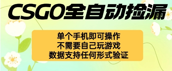 自动挂G捡漏,不用自己挂G不用玩游戏,一个手机即可操作,新手小白轻松月入1W+【揭秘】-裕启创服