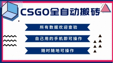 CSGO全自动搬砖,年底钱回家好项目,当天可拿到结果,新手小白轻松月入1W+【揭秘】-裕启创服