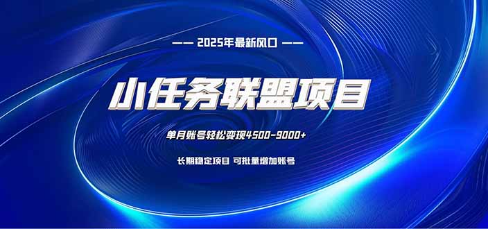 小任务联盟项目：一台电脑每天只需10分钟，轻松简单稳定-裕启创服